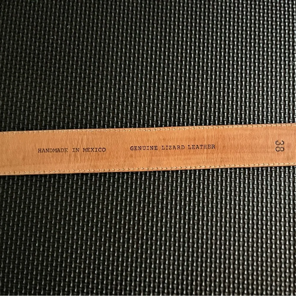 Tecovas Brown Lizard Belt - Picture 6 of 7